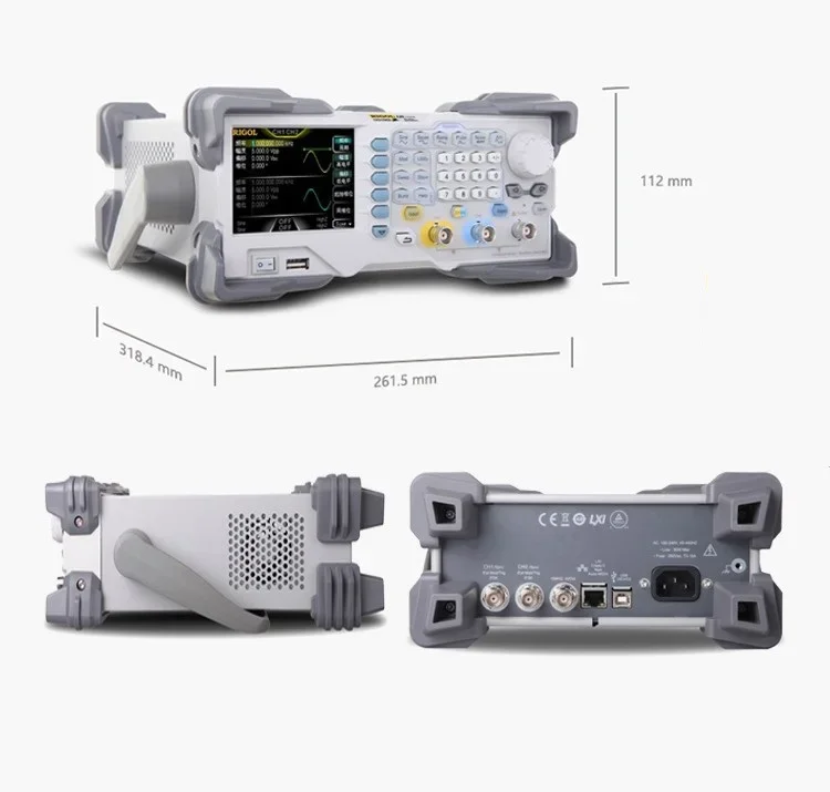 

DG1022Z Signal Generator Function 25MHz 2 Channels Multi-function Arbitrary Waveform Function