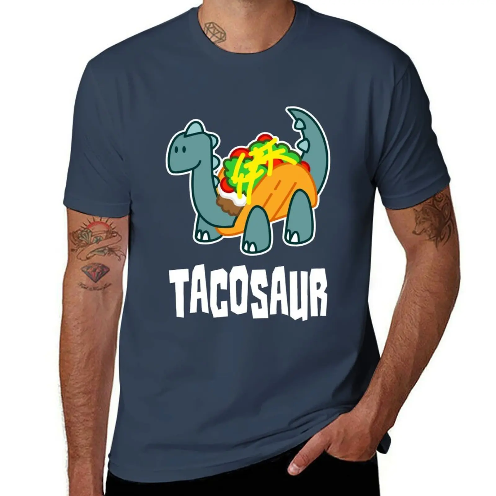 

Tacosaur T-Shirt t shirt man casual man t shirt luxury T-Shirt
