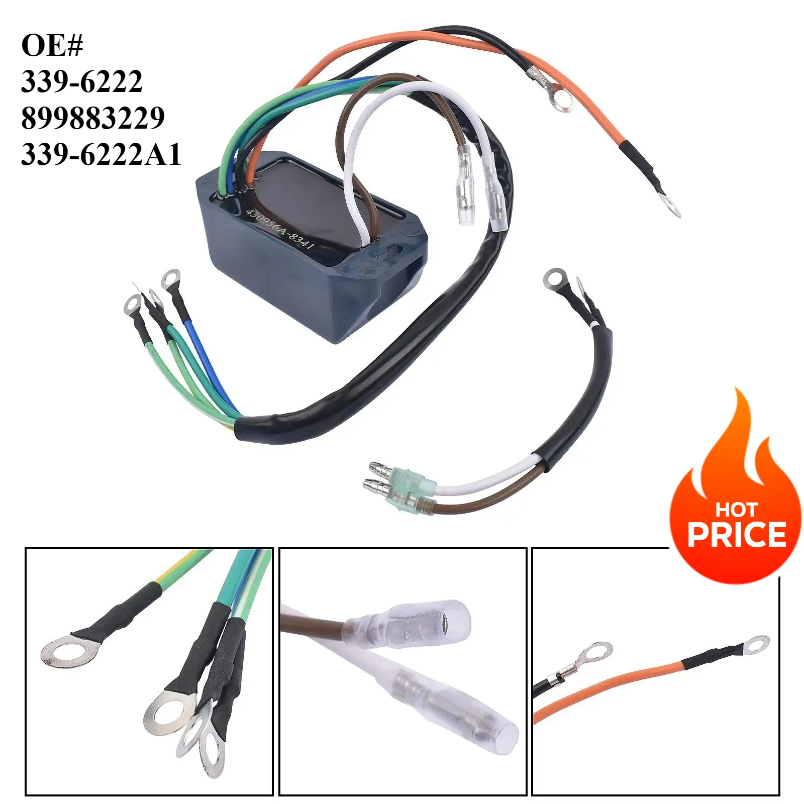 

AP03 Switch Box For Mercury 4 hp,7.5 hp,9.8 hp,20 hp 339-6222 899883229 339-6222A1