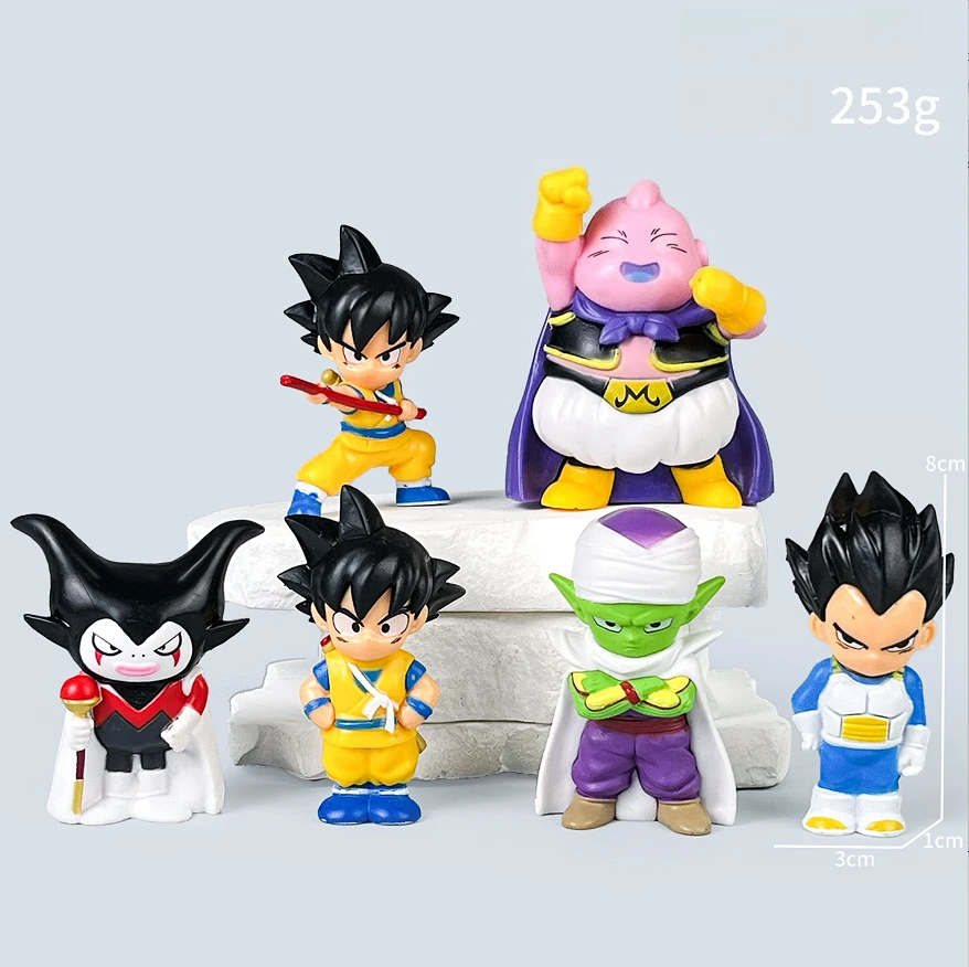 

В наличии BANDAI натуральный DRAGON BALL DAIMA фон SON GOKU Vegeta Gomah Majin Buu аниме фигурка Коллекционная модель игрушки