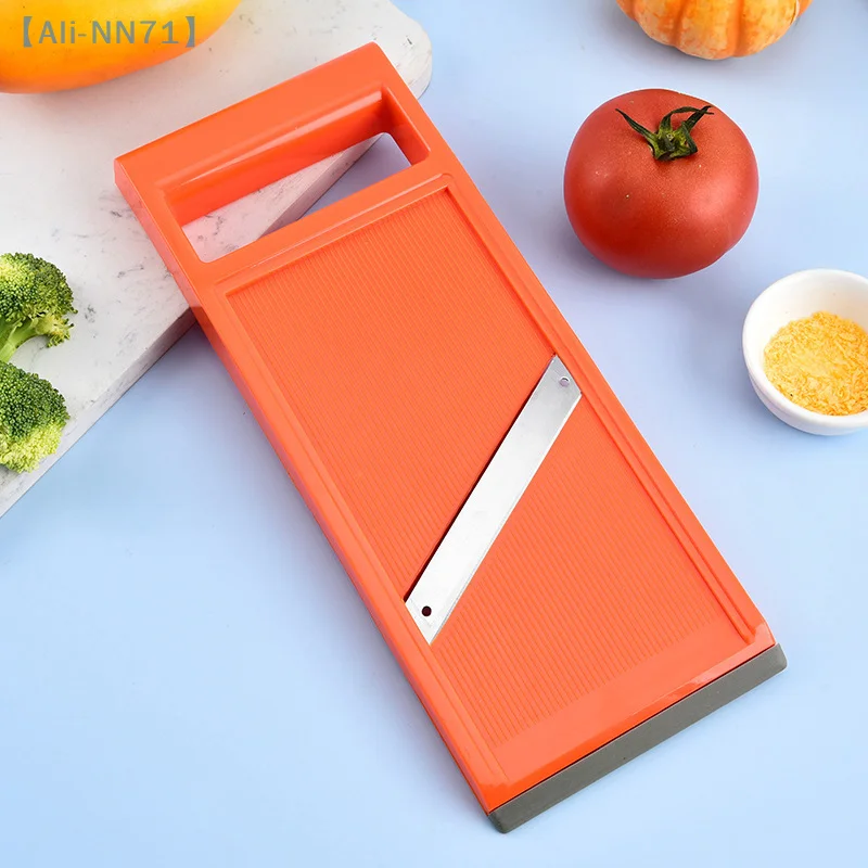 【NN71】قطاعة خضراوات متعددة الوظائف مع قطاعة ماندولين من الفولاذ مقشرة البطاطس ومبشرة الجبن والجزر وأدوات إكسسوارات المطبخ