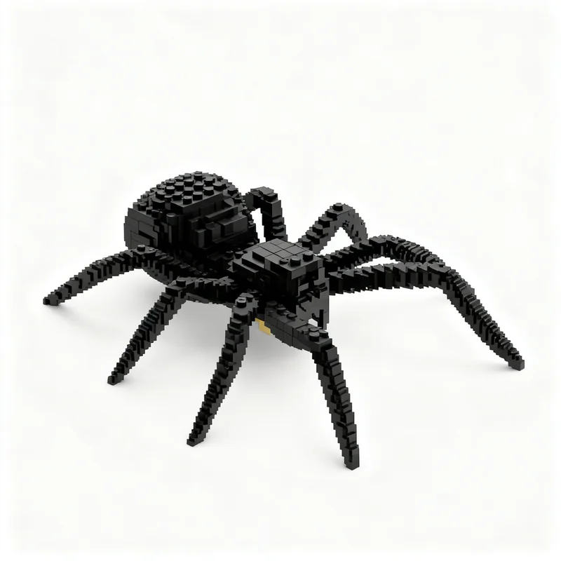 11569pcs MOC Large Spider Seasonal Halloween Model Building blocks Construction DIY Brick Kids Assemble idea Christmas gift toys