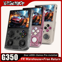 BATLEXP G350 Retro Game Console Linux System RK3326 Handheld Game Console 64G 4000+ Games 3.5-inch IPS Screen 3200mAh Battery