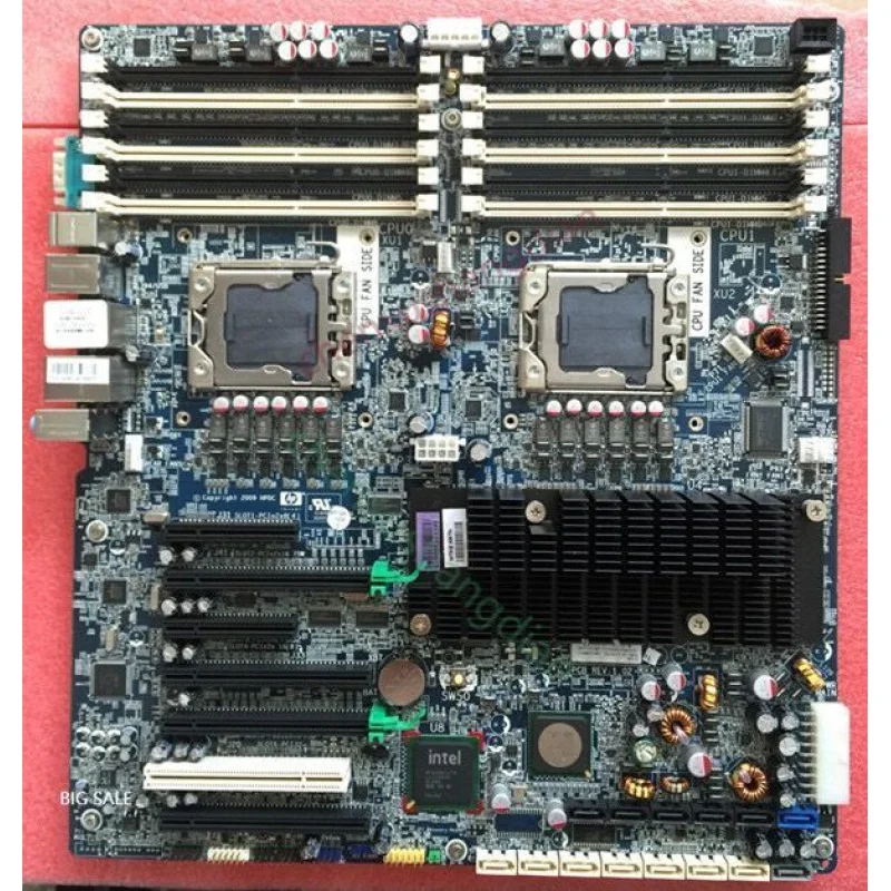 Original FOR HP Z800 workstation main board 591182-001 460838-002 576202-001