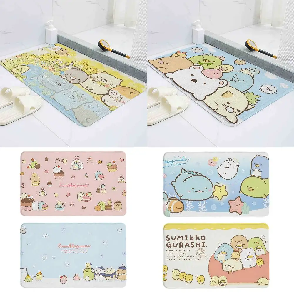 R-SumikkoS-H-GurashiS Carpet Bathroom Anti-slip Mat Door Mat Home Decoration Mat Entrance Door Mat Scratch-resistant Door Mat