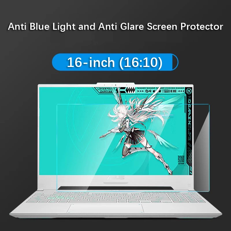

2X антибликовая защитная пленка для экрана ASUS TUF Gaming A16 FA608FP FA608PP FA608WM FA608FM FA608WI FA608WV игровой ноутбук 16 дюймов 16:10