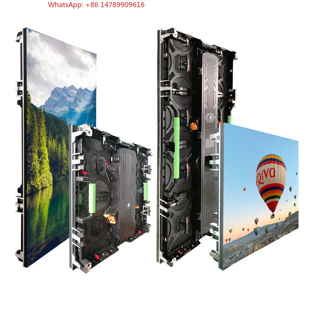 

RGB-Mini LED LightweightLED Screen 500x1000mm Slim Panel P2.9-P5.9 Animation Graphics IP65 Waterproof 1 Year Warranty Outdoor SD