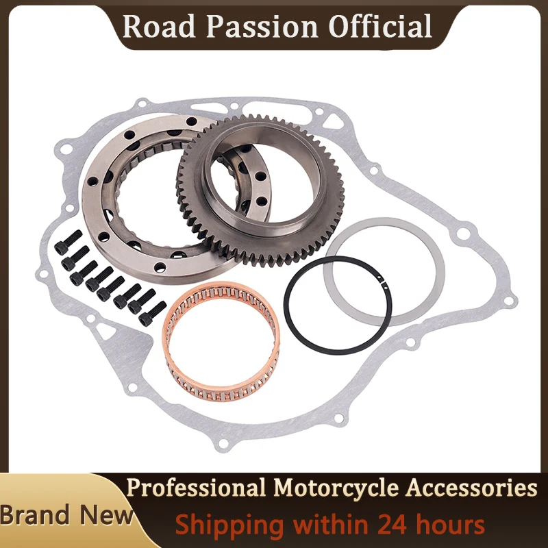 

Motorcycle Starter Clutch Gear Assy & Gasket For YAMAHA XVS1100 Drag Star XVS11 V-Star Classic Silverado BT1100 Bulldog XVS 1100