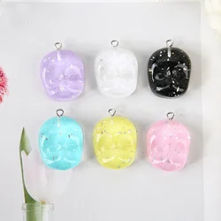 10Pcs 26*22mm  Angel Face Baroque Style Flatback  Baby Head  Resin  Cabochons Diy Jewelry Necklace Hair Accessories