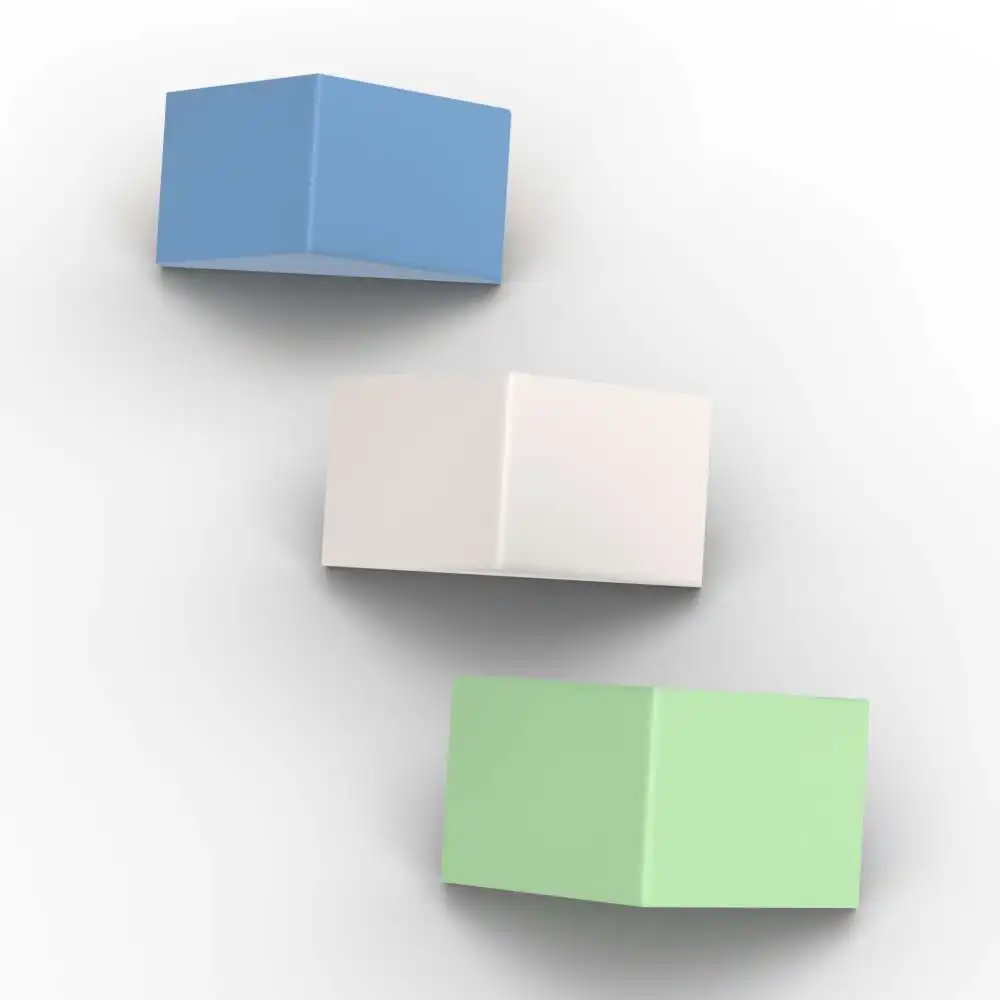 MOC 10 SZT. Klocki Slope 45 3044 2x1 Zestaw Budowlany Dom z Dolnymi Kołkami Cegiełki Cząsteczki Zabawki Edukacyjne Prezent Urodzinowy dla Dzieci