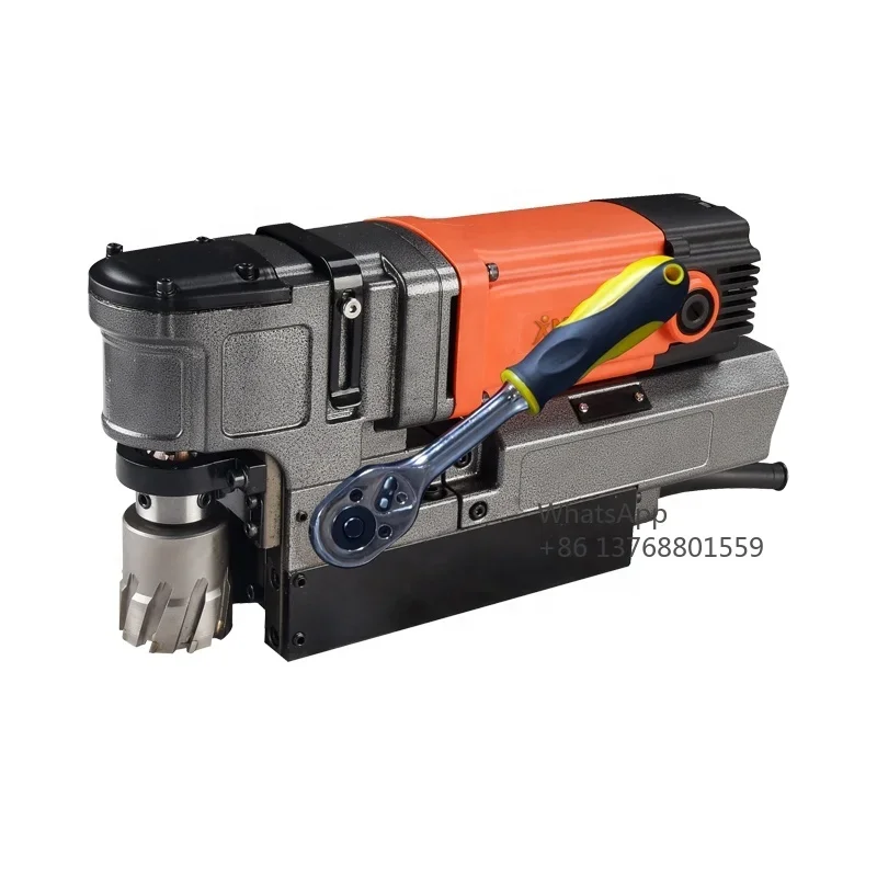 New Arrival Engineering Variable 6- Speed Mini Portable Electric Power Drill Tool Horizontal Type Magnetic Drilling Machine