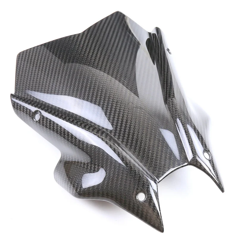 Acessórios adequados para motocicleta mt09 espelho frontal de fibra de carbono modificado 2020 +