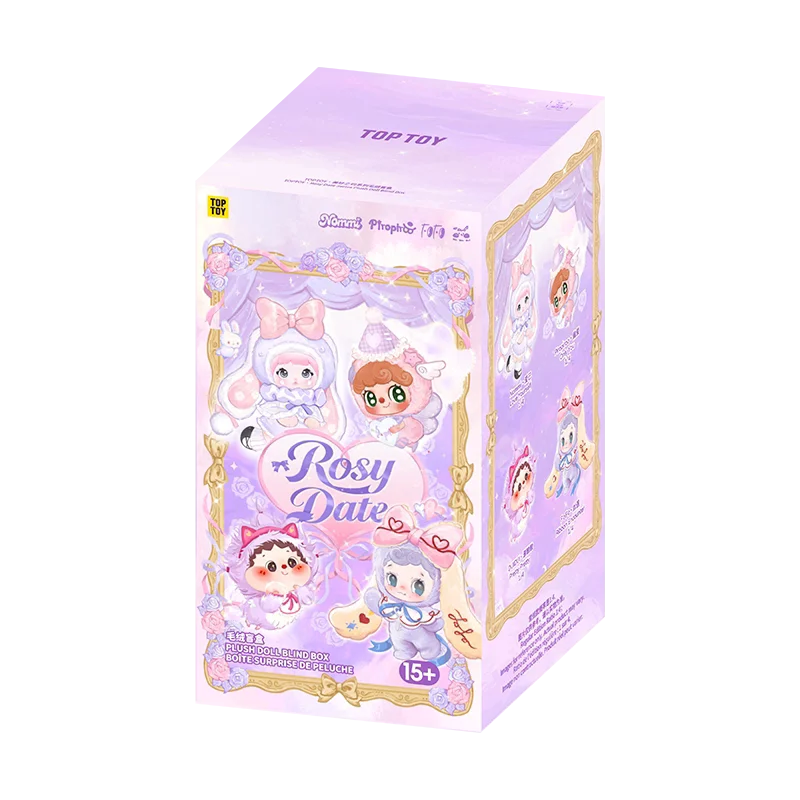 New Arrival TOPTOY Beautiful Appointment Series Plush Charm Blind Box Nuomier Baorongrong Cute Doll Bag Pendant Collectible Toy