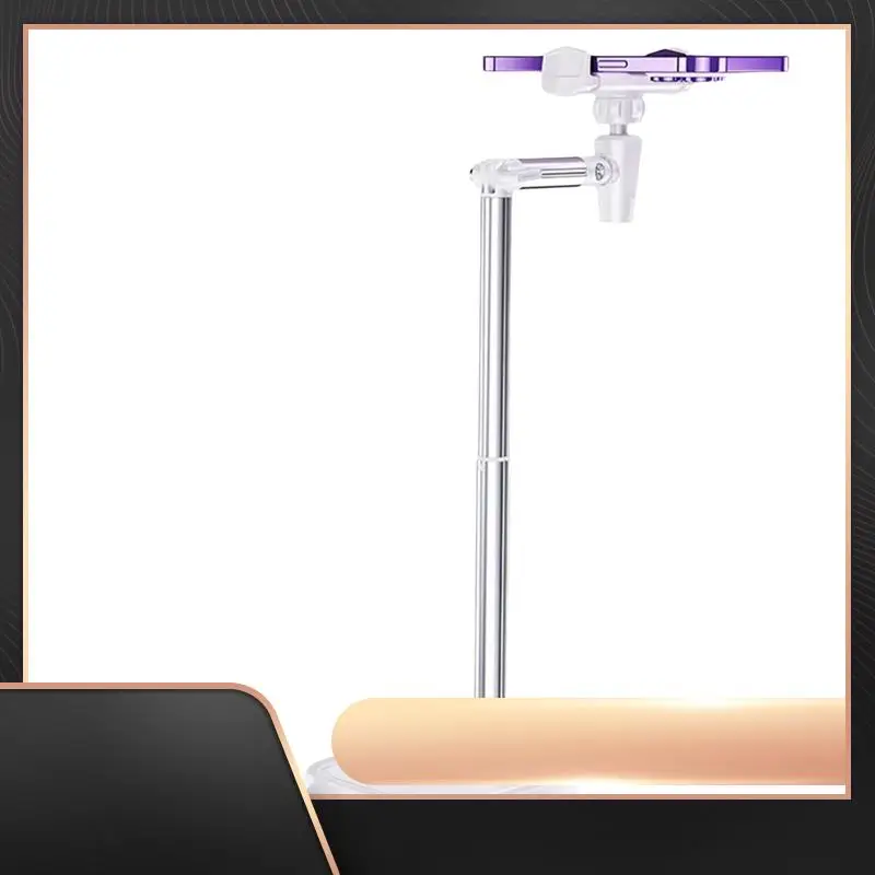 

Mobile Phone Holder Mount 360° Rotatable Live Broadcast Bracket Height Adjustable Desktop Smartphone Stand Holder-N34R