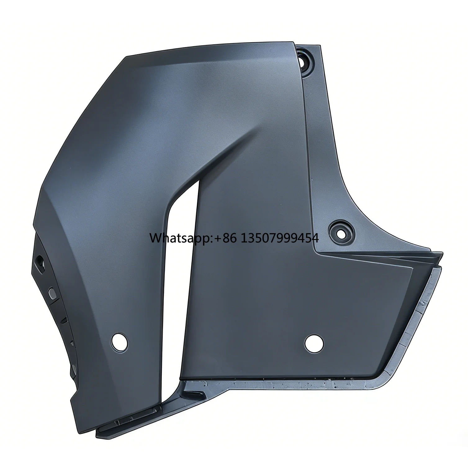 

New V Rear Bumper End Cap & Side Bumper Cover with Clips PP Plastic Direct Replacement Auto Body Part