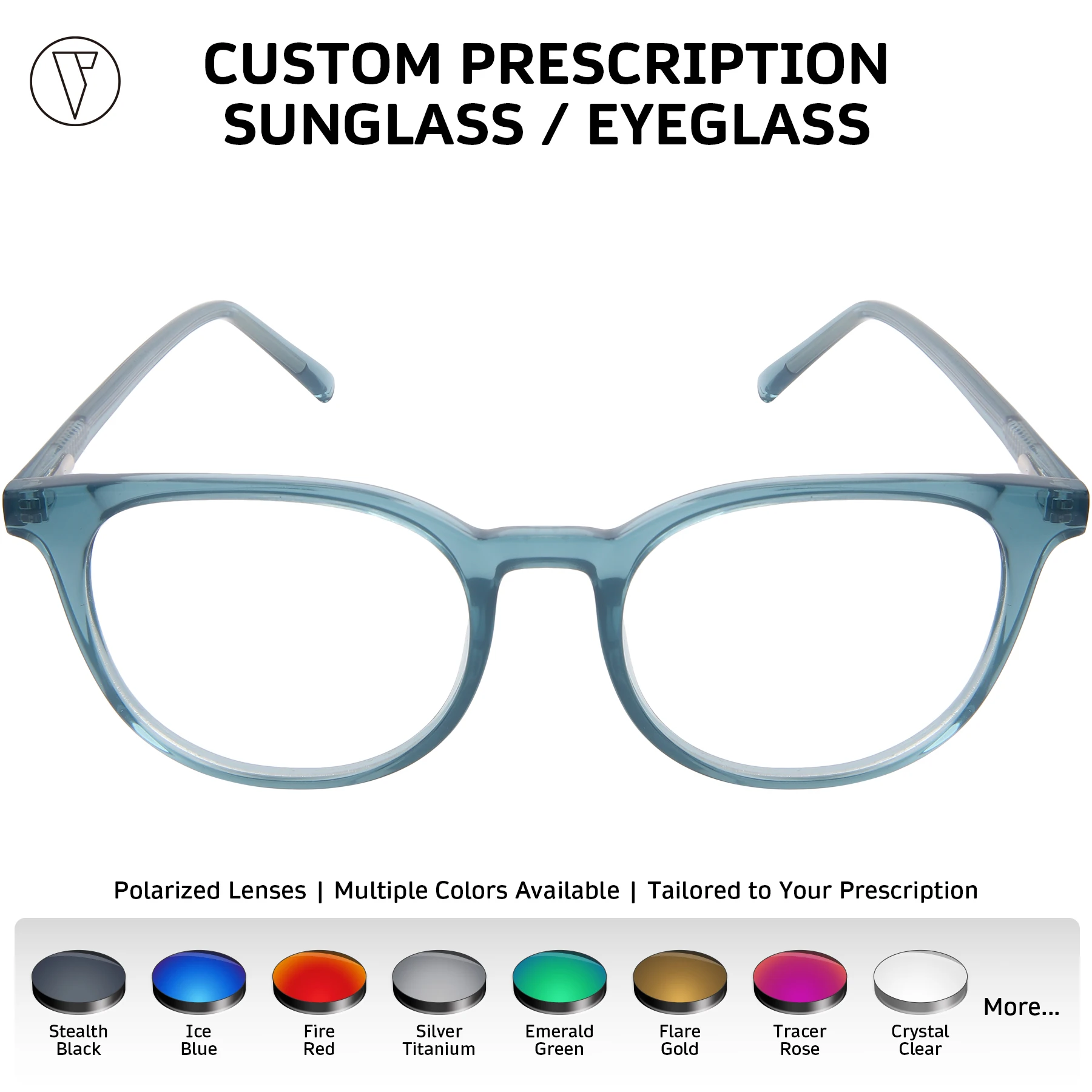 

ONDEX Custom Prescription Sunglasses/Eyeglasses,Stylish UV400 Polarized Lenses,Photochromic Lens,Personalized Power-1.00 to-8.50