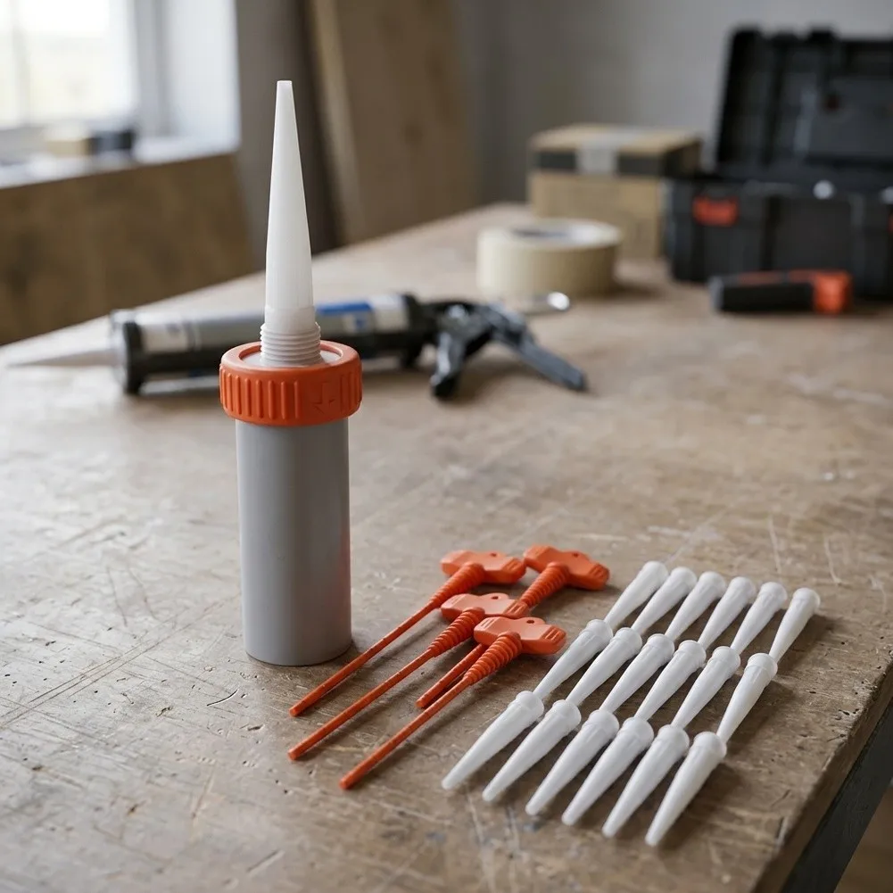 For Extending Nozzle Life 4.3mm Caulk Nozzle Dredge Removes Hardened Sealant Caulking Accessory Multiple Diameters