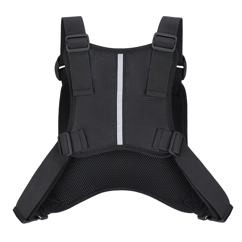 Men's Multi-Functional Tactical Chest Pack Vest, Outdoor Utility Chest Bag for Sports & Travel