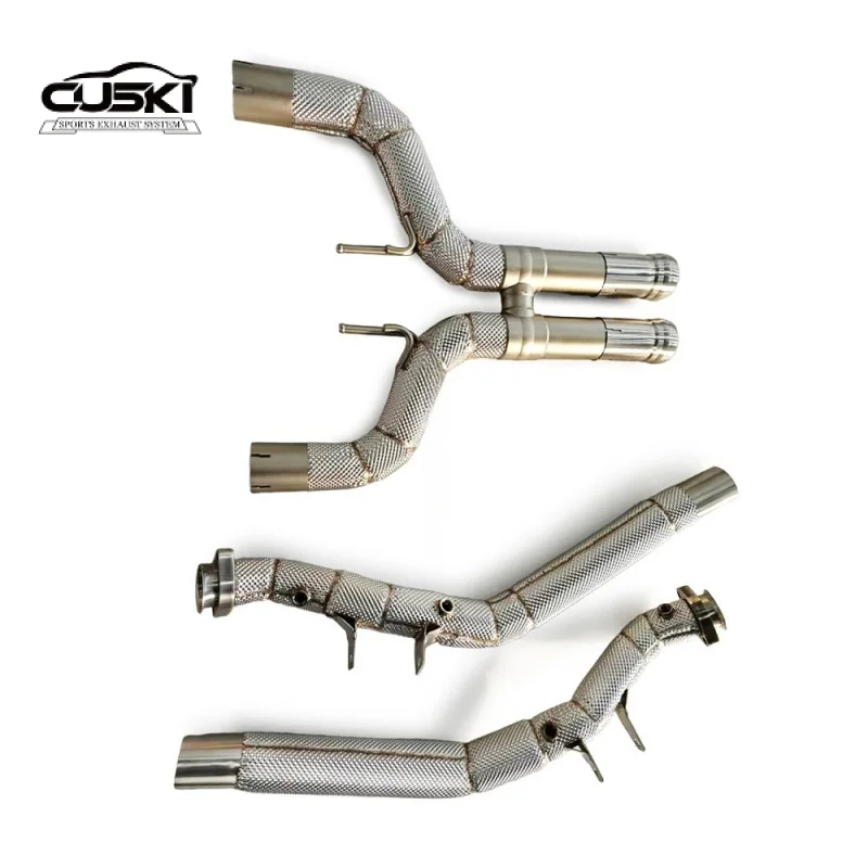 

High-pressure exhaust pipe Exhaust Downpipe for Mercedes Benz AMG S63 W222 5.5T 2013-2019 performance Exhaust Downspout