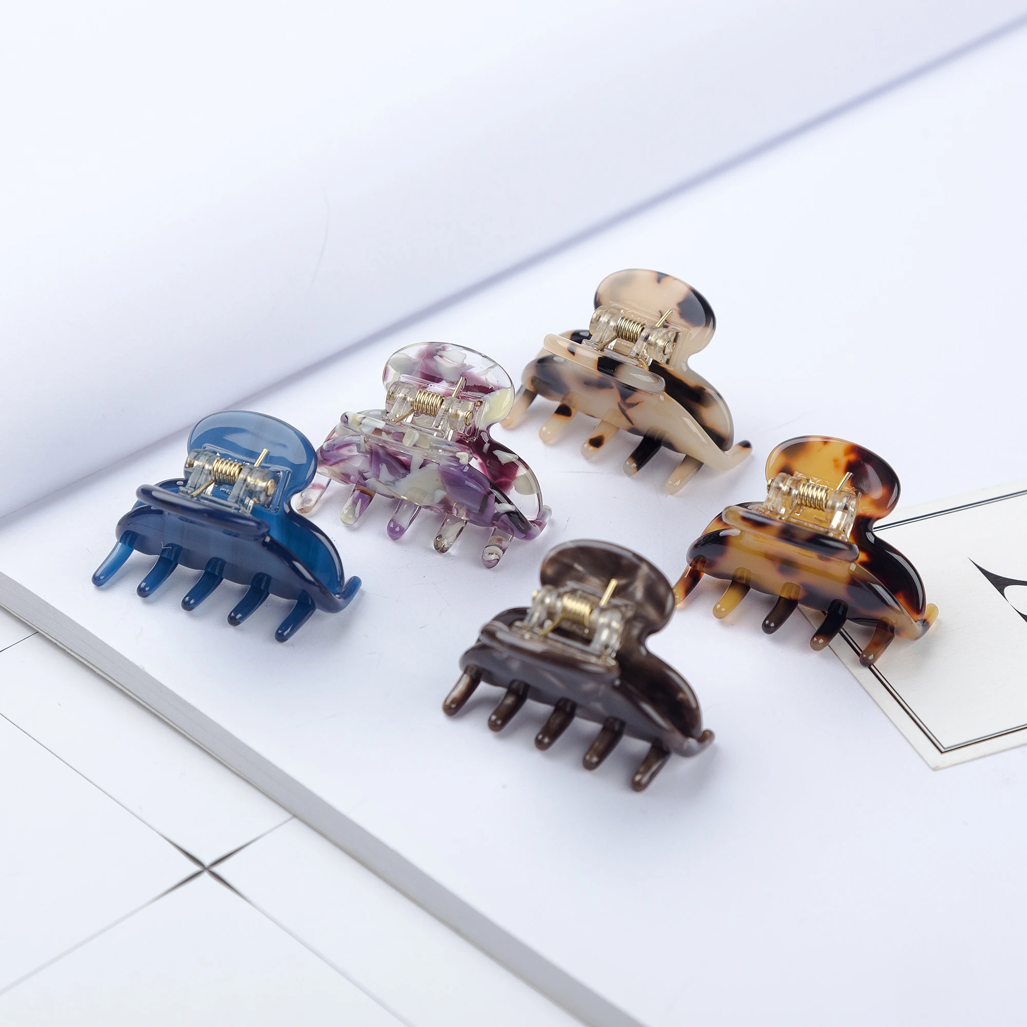 small Hair Claws for Young Girls Hair Crabs Side Clips