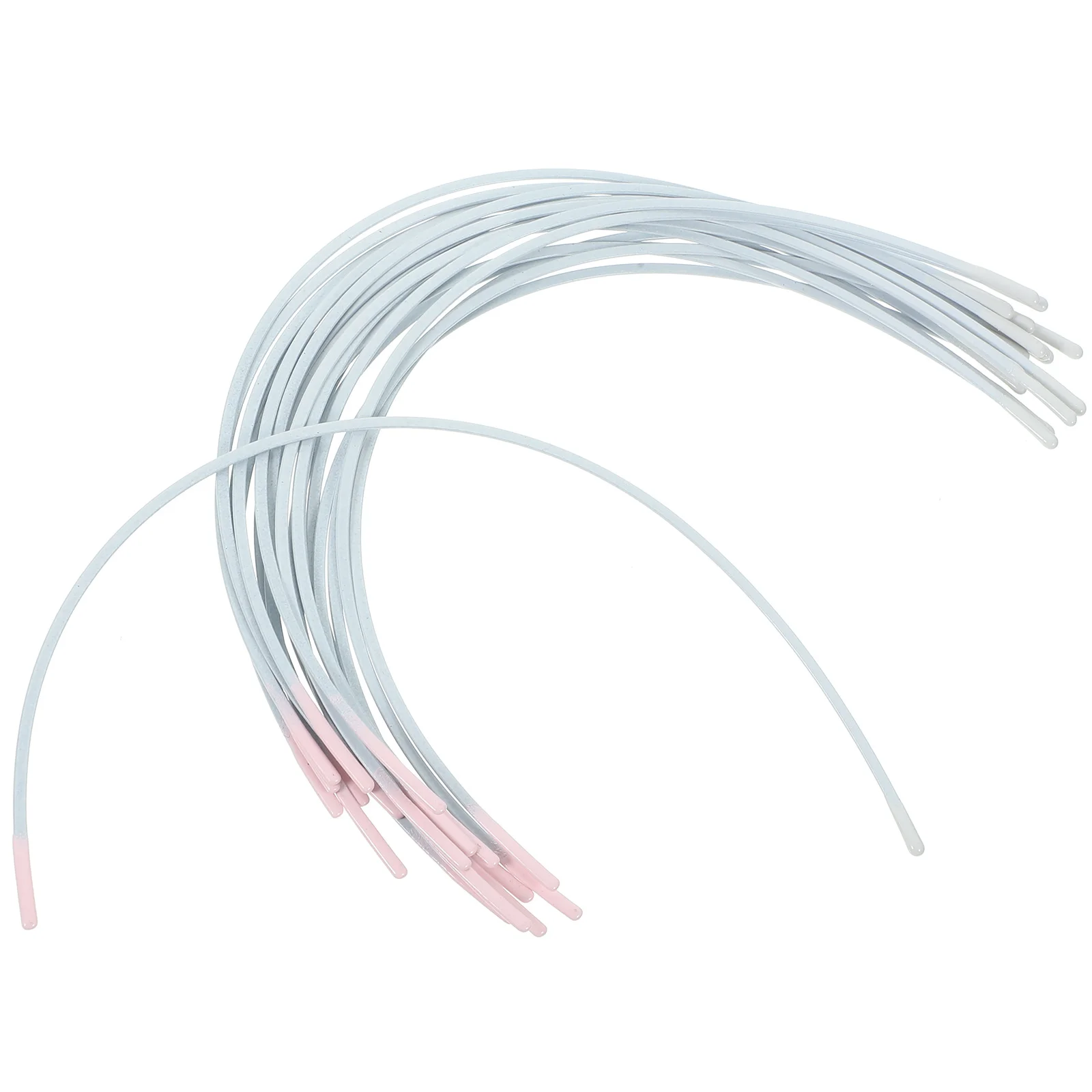 10 Pairs Wire for Bras Underwire Replacement With Steel Ring Support Metal