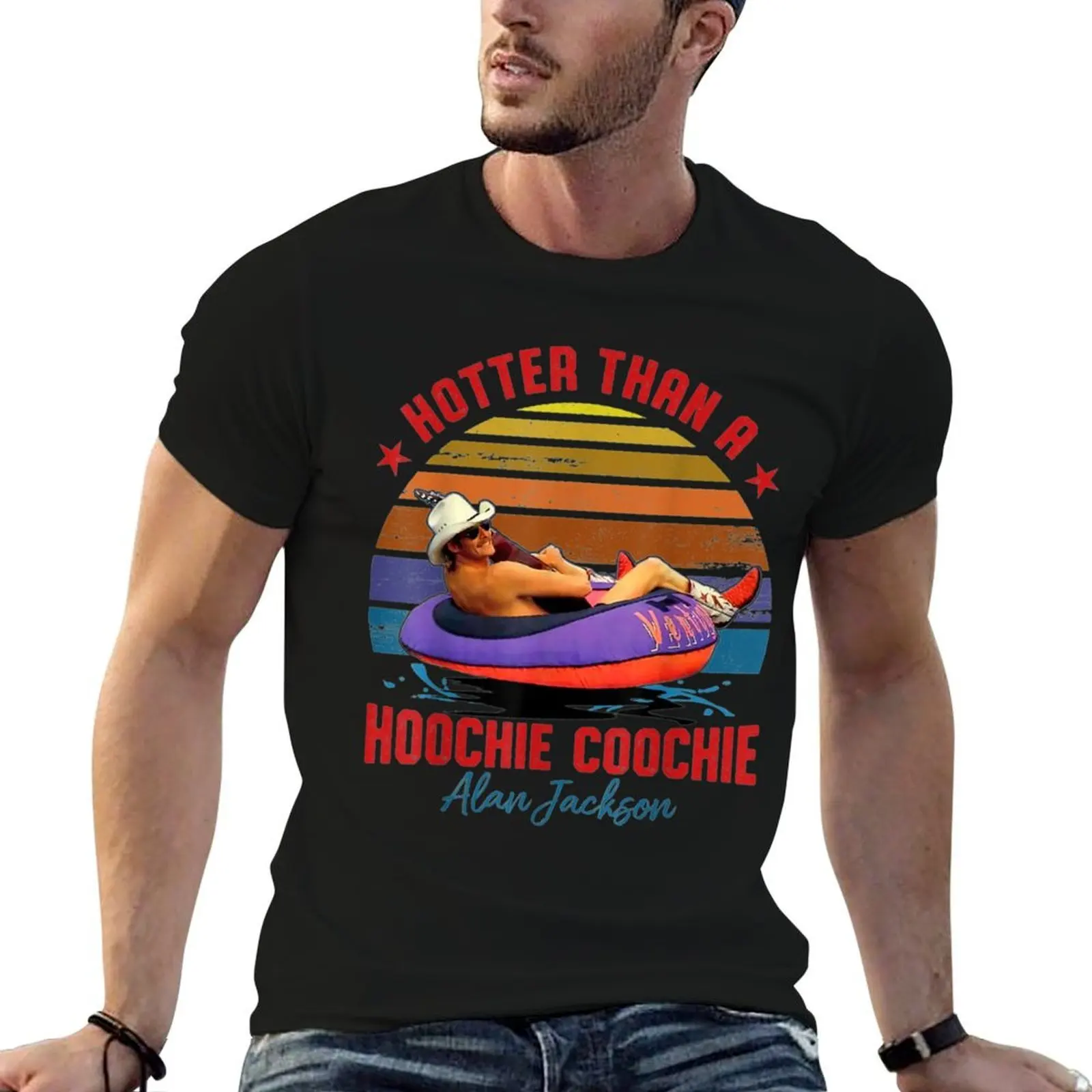 

Hotter Than A Hoochie Coochie T-Shirt t shirts designer t shirts for man slim fit T-Shirt