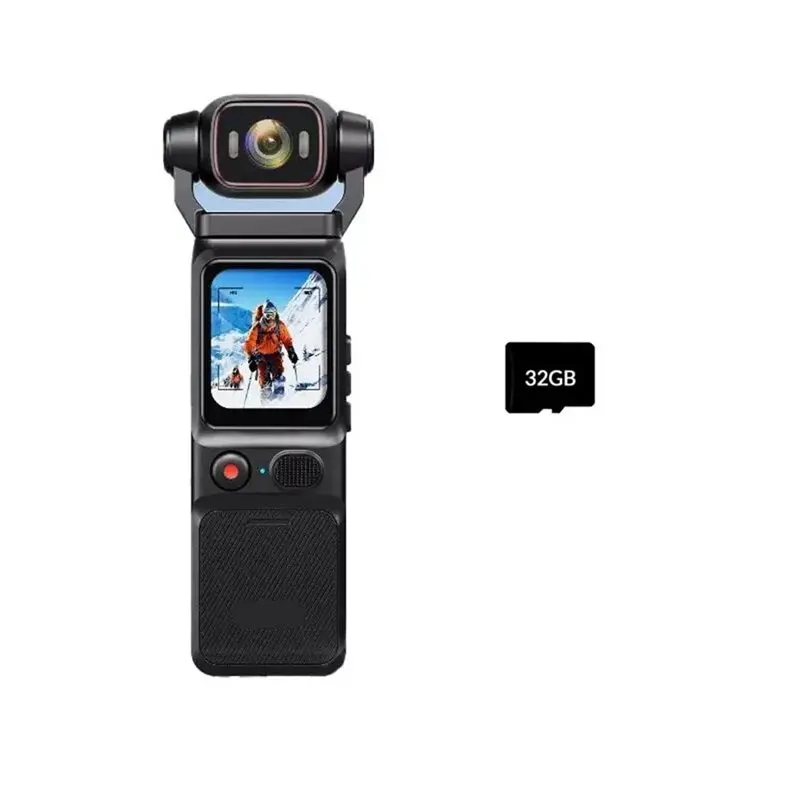 

Портативная карманная HD-камера A99E-4K, экшн-камера для улицы, видеорегистратор 4G, 180° ° Поворотная стабилизация