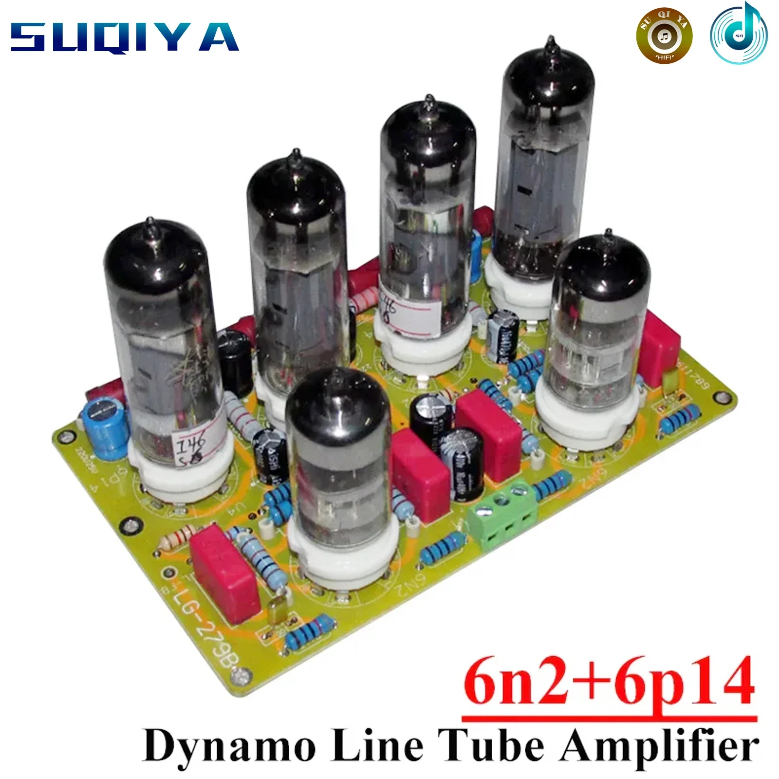 10w*2 6n2 6p14 Push Pull Vacuum Tube Amplifier Board Dynaco Line Low Noise Low Distortion Stereo Amplifier Audio