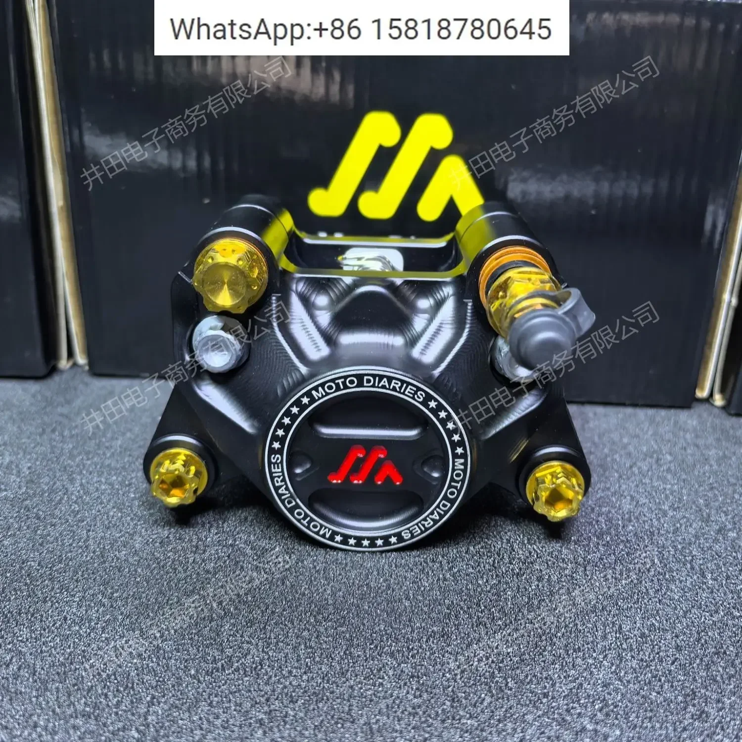 M15 motorcycle electric vehicle track version crab caliper/pair two piston caliper/rear disc brake (rear brake pump)