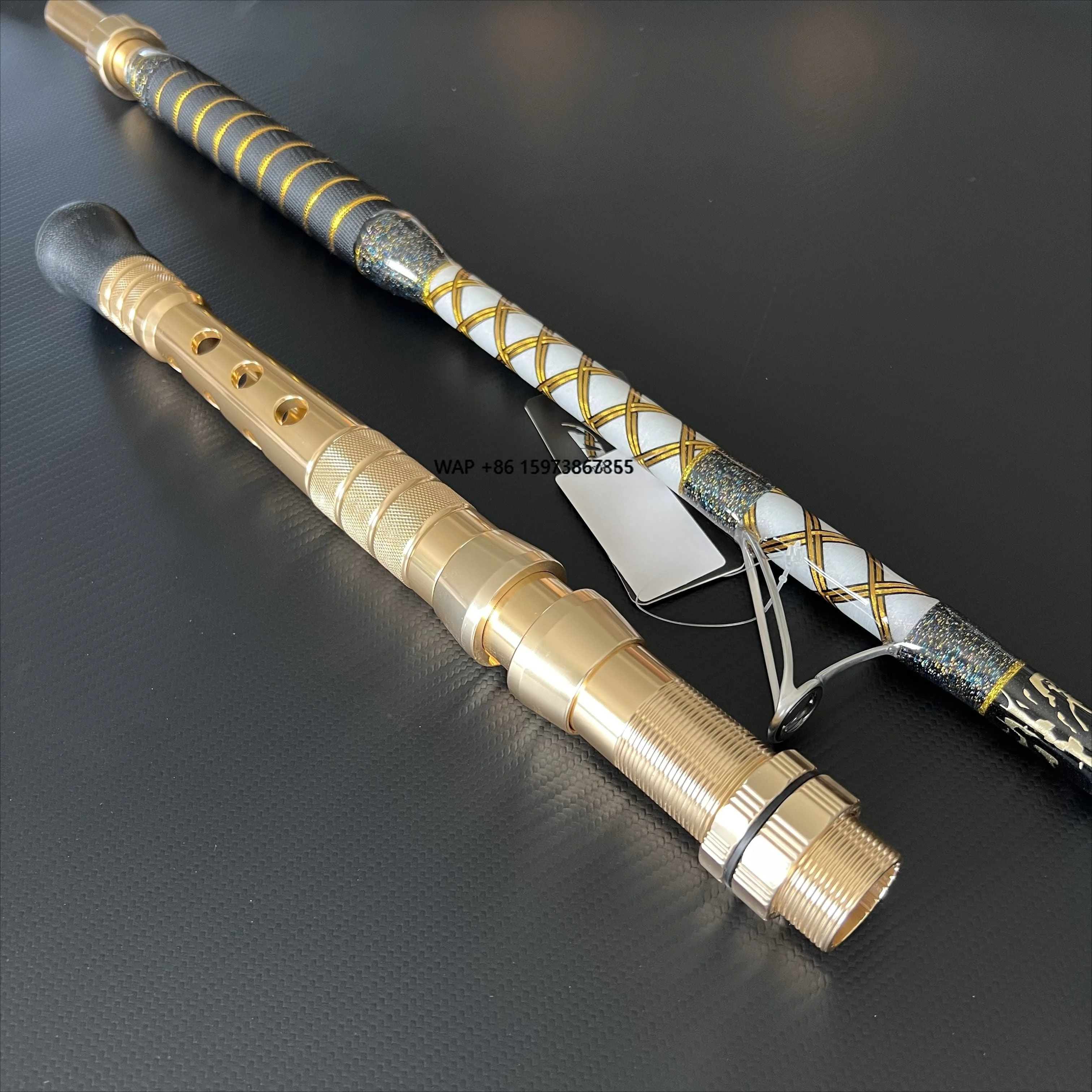 

SEEHOO High Quality Lure1000-2500g Big Game Fishing Tuna with Curved Aluminum Uni-Butt Boat Fishing Rod