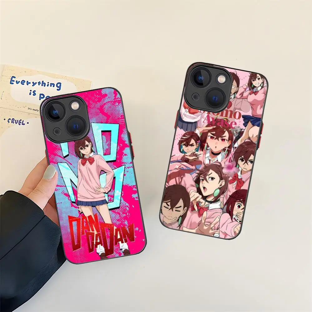 

Чехол для телефона Dandadan Ayase Momo для iPhone 16, 15, 14, 13, 12, 11 X XR XS 8 7 Pro Max Plus, мини-цветный силиконовый защитный чехол Pretty