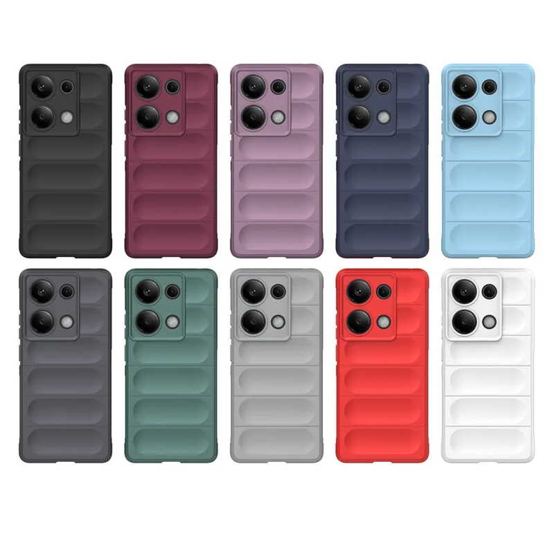 For Xiaomi Poco M6 Pro 4G Case Poco M6 Pro Cover Soft Silicone Bumper Shield Protective Phone Cases For Xiaomi Poco M6 Pro Funda image 6