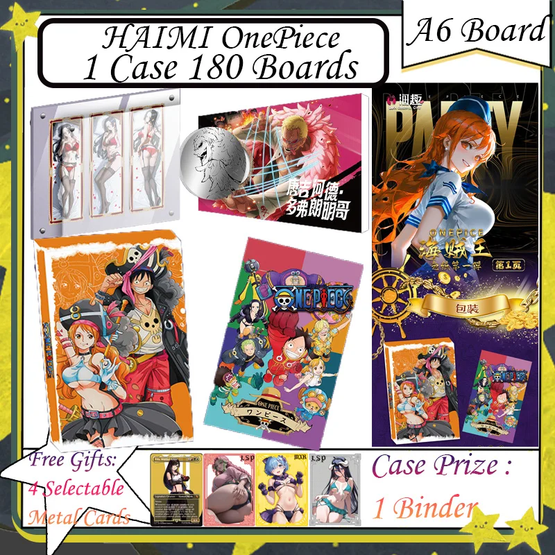 

HAIQU OnePiece A6 акриловые игровые карты Nami Luffy CCG ACG аниме доска детский подарок игрушка