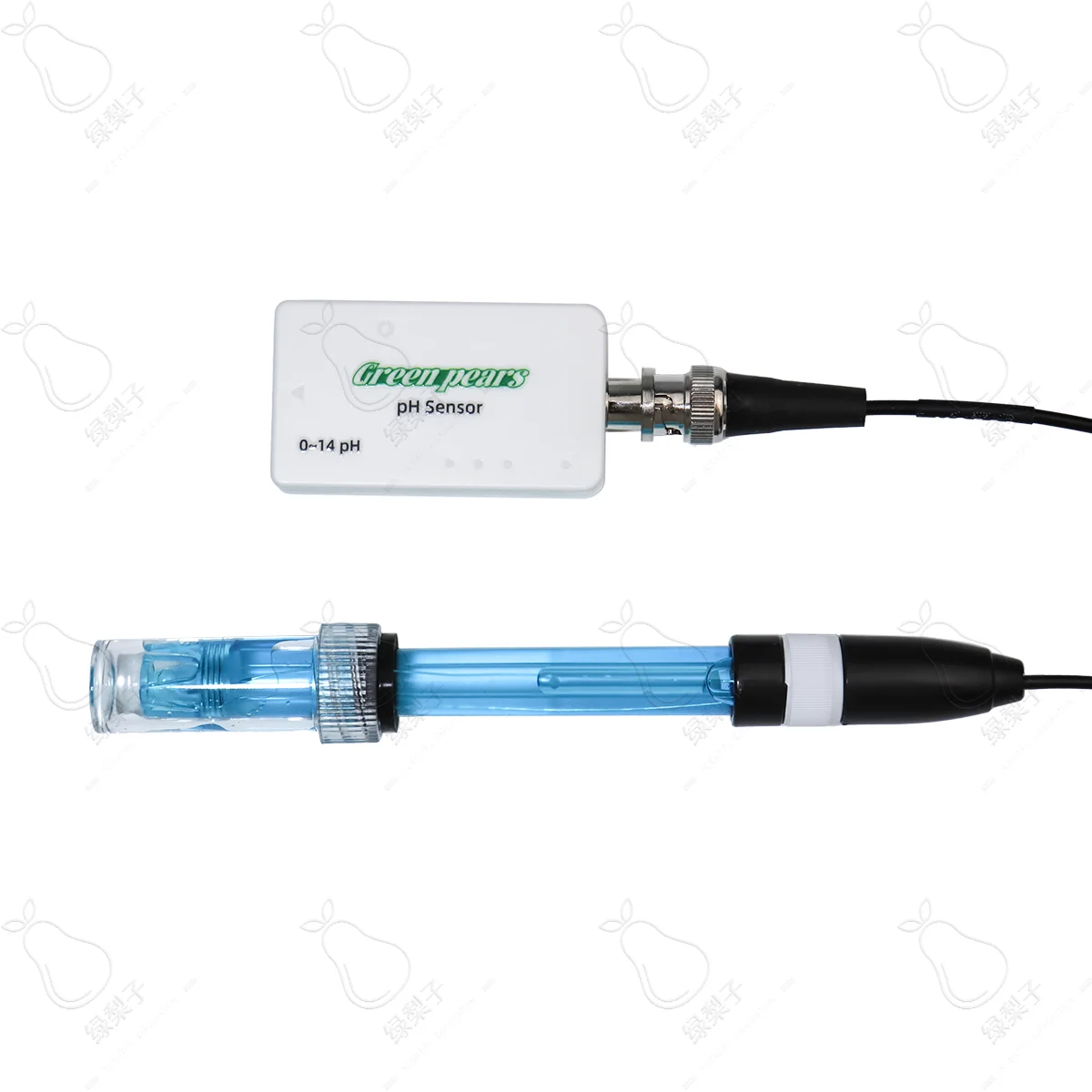 Digital exploration of pH sensor DIS experimental data acquisition, acid-base neutralization reaction image display
