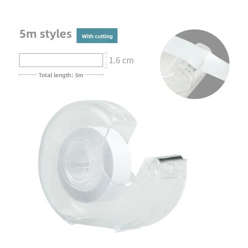 شريط غير مرئي على الوجهين للقمصان، ملصق مضاد للتعرض للملابس، يستخدم لتأمين أطواق القمصان