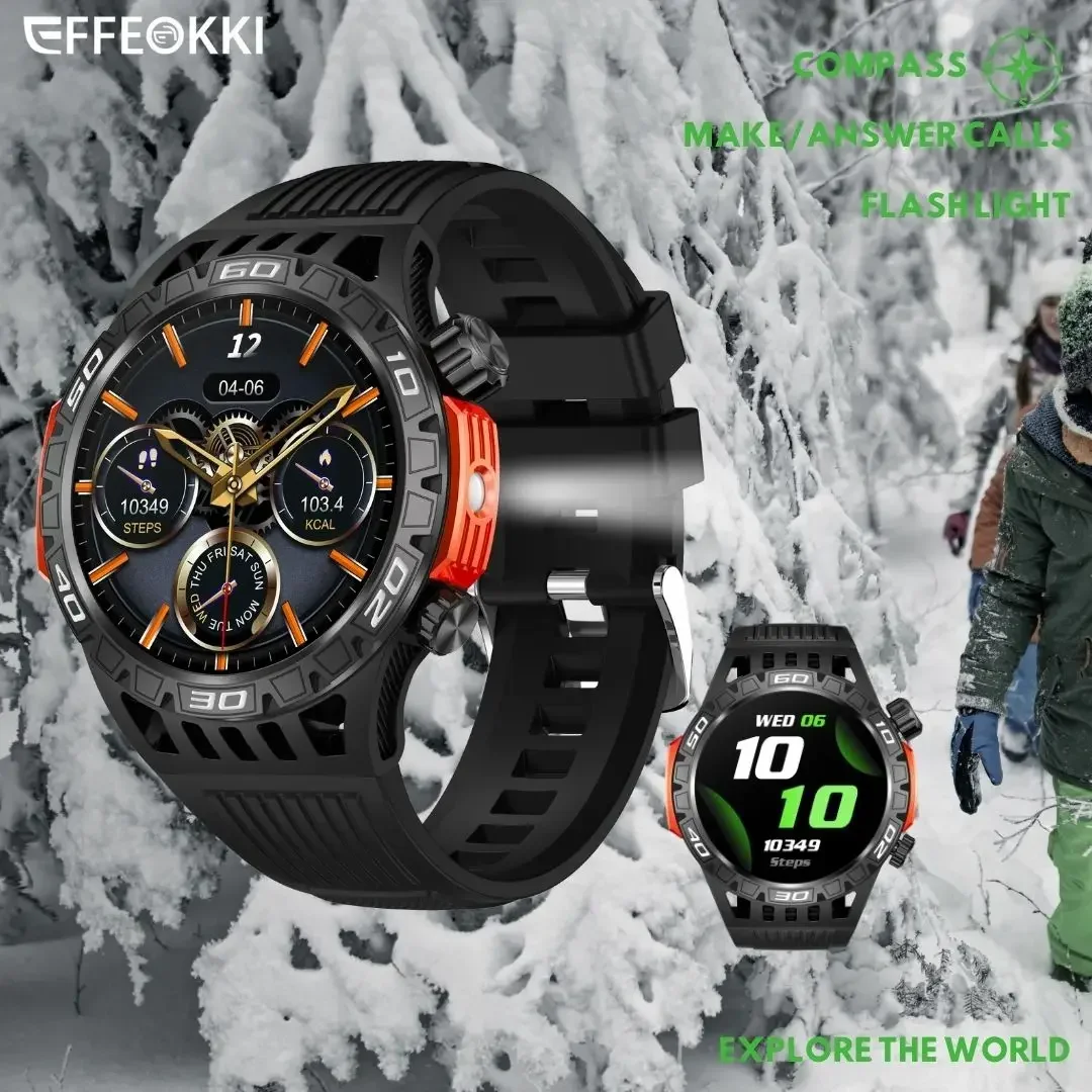 Men's Wrist Sports Watch 10 Meter Waterproof Carbon Original Professional Compass With Flashlight Snartwatch Original