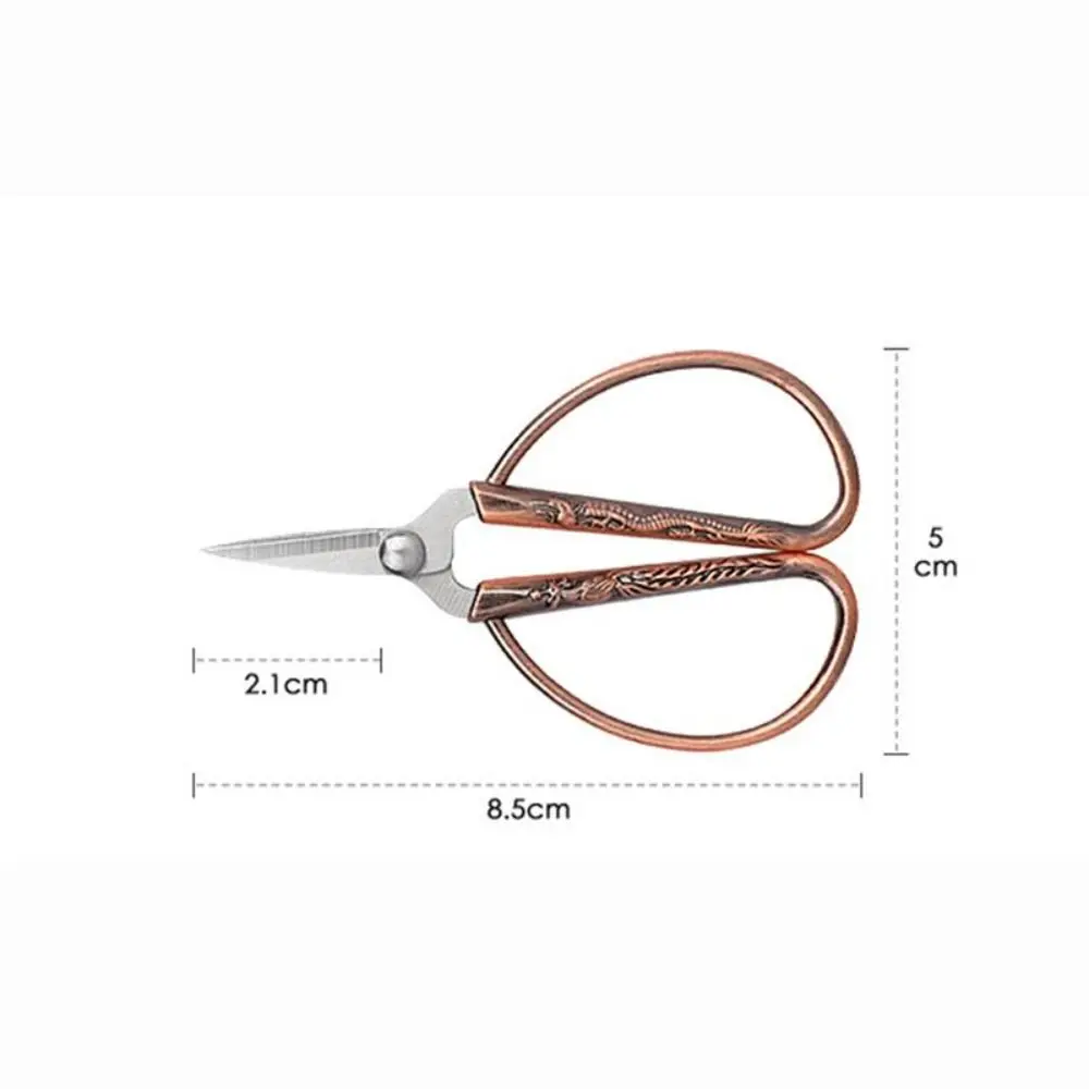 Mini Pointed Scissors DIY Craft Tool Hand Tool Paper Cutter Multifunctional Stainless Steel Sewing Scissors Apparel Accessories