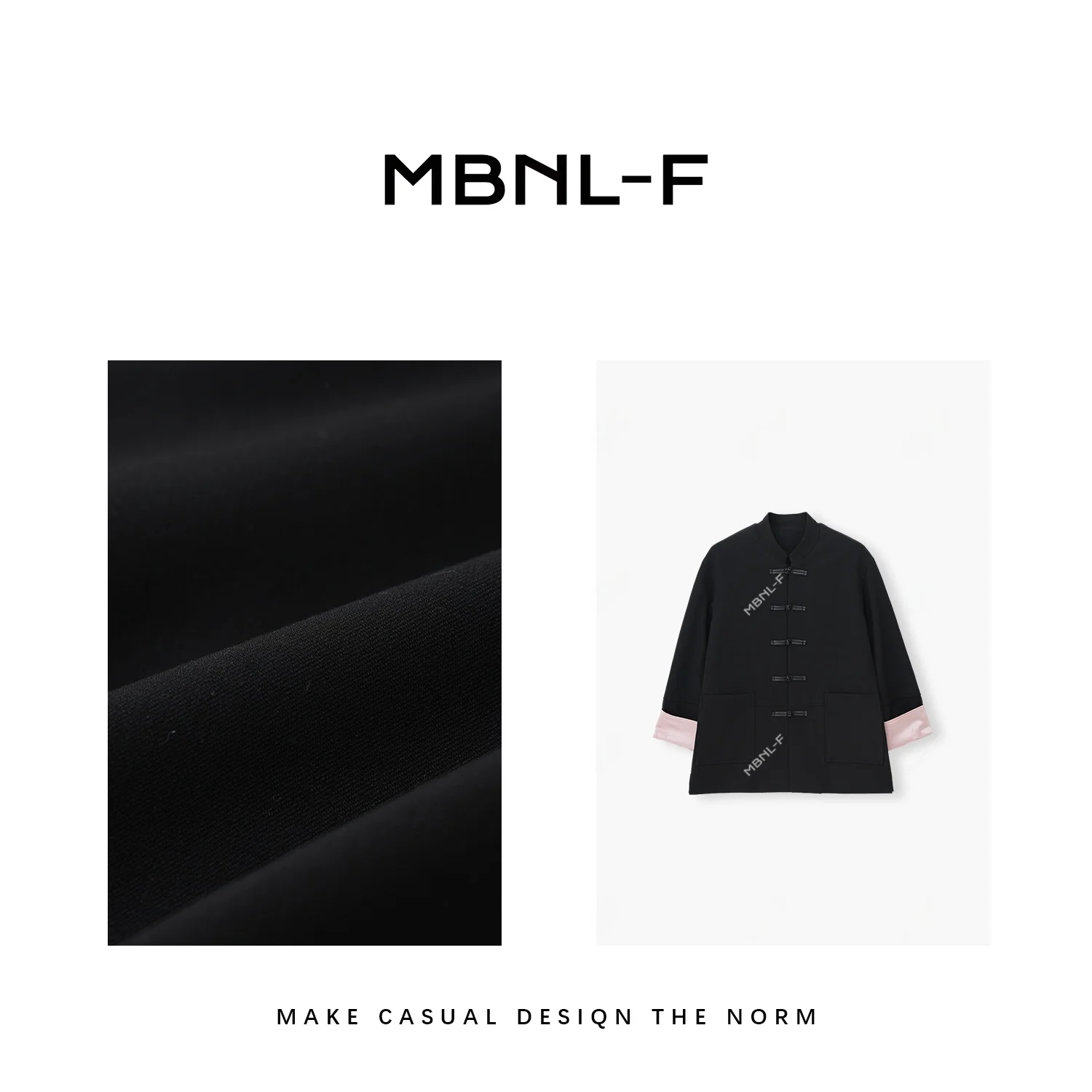 

MBNLF Chinese Sle Outerwear 2024 Spring Faion Traditional National Trend Women's Jaet Ele Elegance XMWT99550