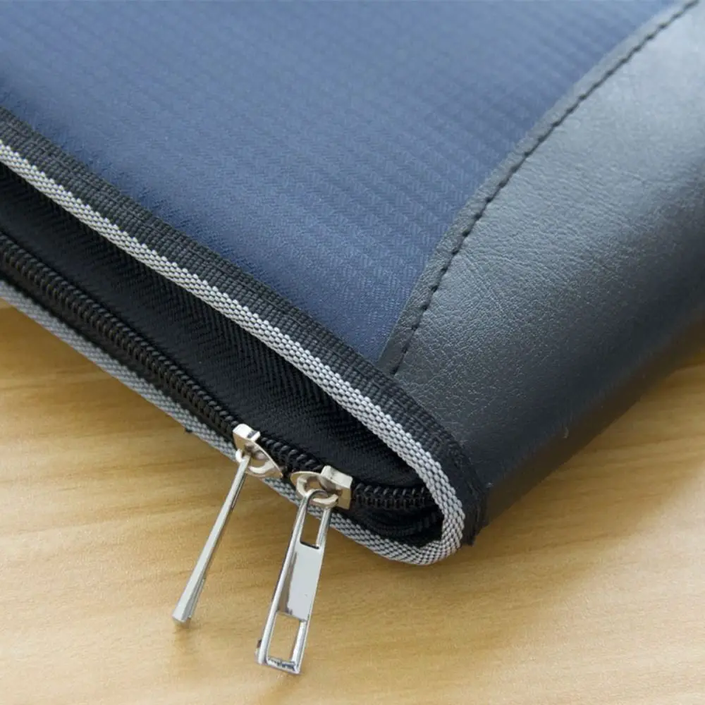 13 Pocket Accordion File Folder Large Capacity Plastic Expanding File Folder with Handle Vertical Multi-layer Organizer Bag