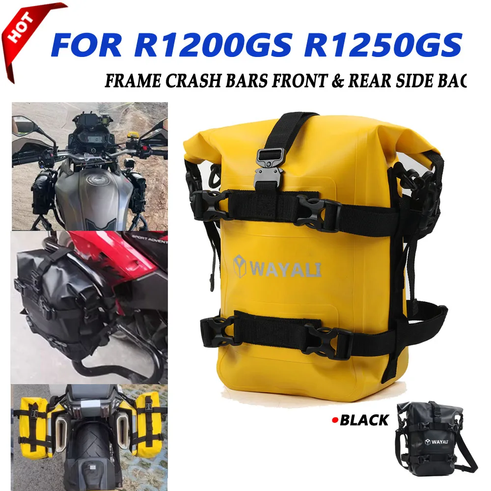 

For BMW R1200GS R1250GS LC R 1200 GS Adventure R 1250 GS Motorcycle Frame Crash Bars Waterproof Bag Repair Tool Placement Bag