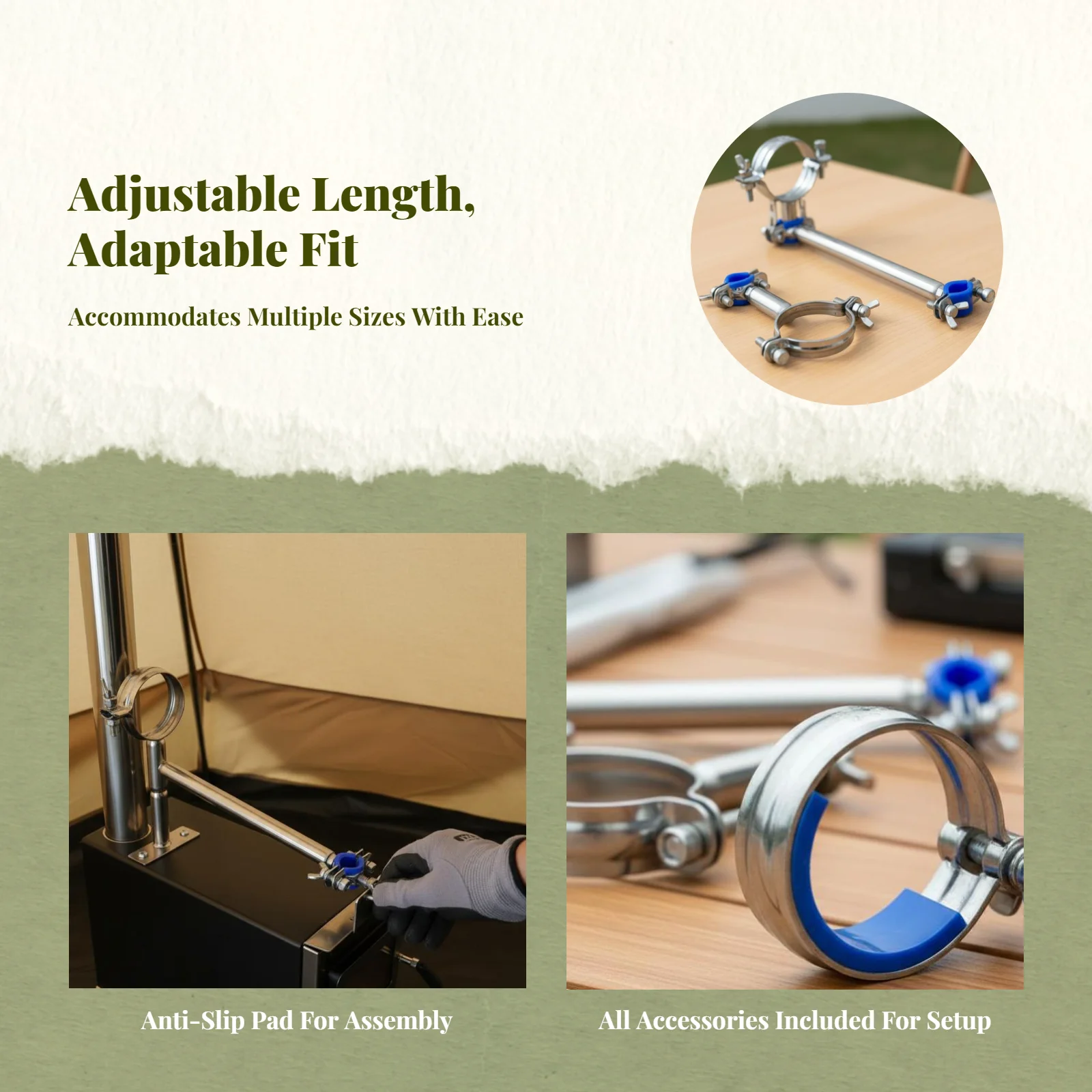 

Wood Burning Stove Chimney, Stainless Steel, Outdoor