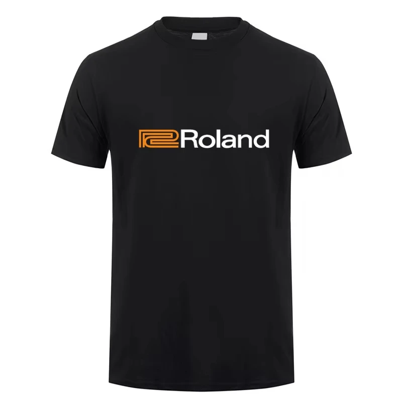 Funny T Shirt Men Tops Tees Roland T-Shirt Summer Cotton Short Sleeve T Shirt Streetwear Man's Clothing Women's Tee Shirt