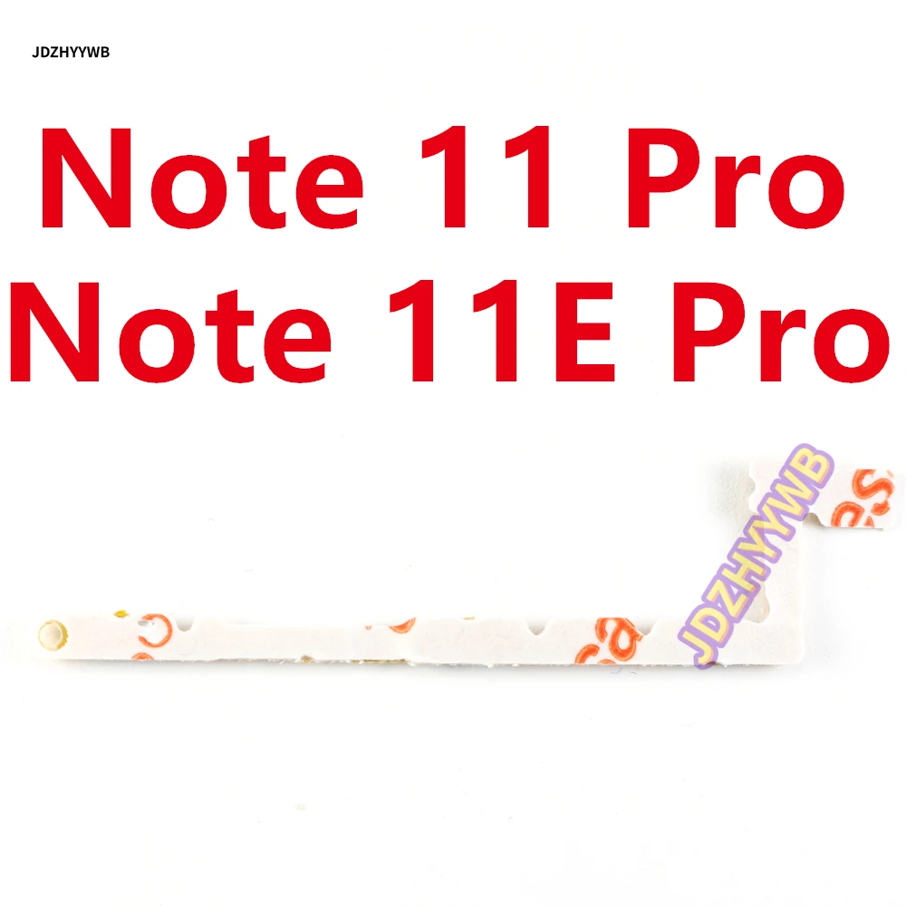 For Xiaomi Redmi Note 11 11E Pro 11Pro 4G 5G Note11 Pro Power ON OFF Volume Camera Key  Mute Button Switch Flex Cable