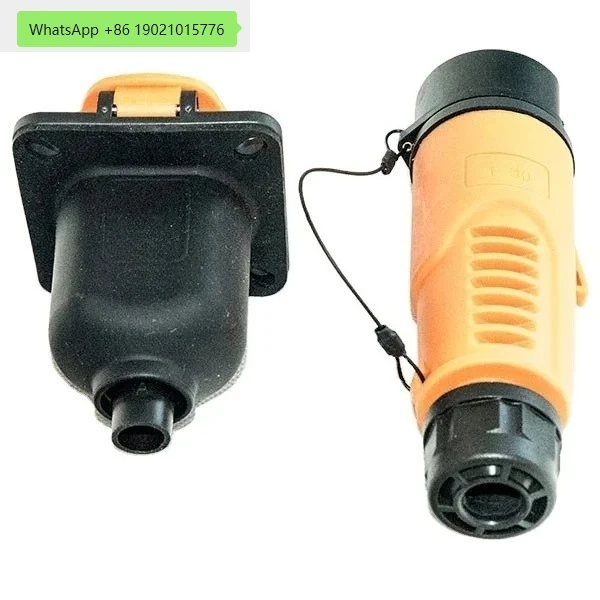 

Battery Charging Connector Y-30 (3 Pole) with Internal Switch, Plug and Socket 110V AC/220V AC - 16A