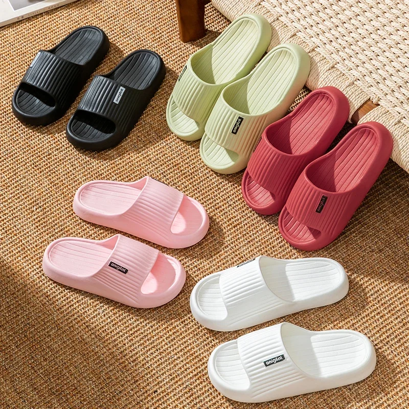 Super Comfortable Cloud Slippers for Women Summer 2026 Non Slip Bathroom Shower Slippers Couple Plus Size 45 Bedroom EVA Slides image 6