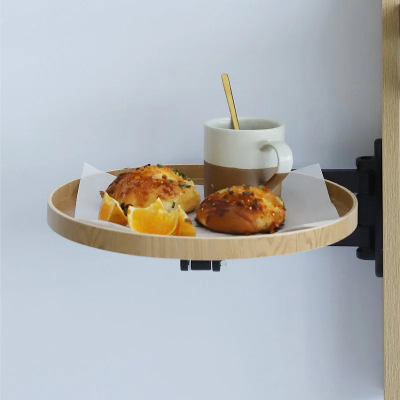 Creative wall hanging Sofa side table foldable wooden corner table bedside tables telescopic coffee table living room furniture