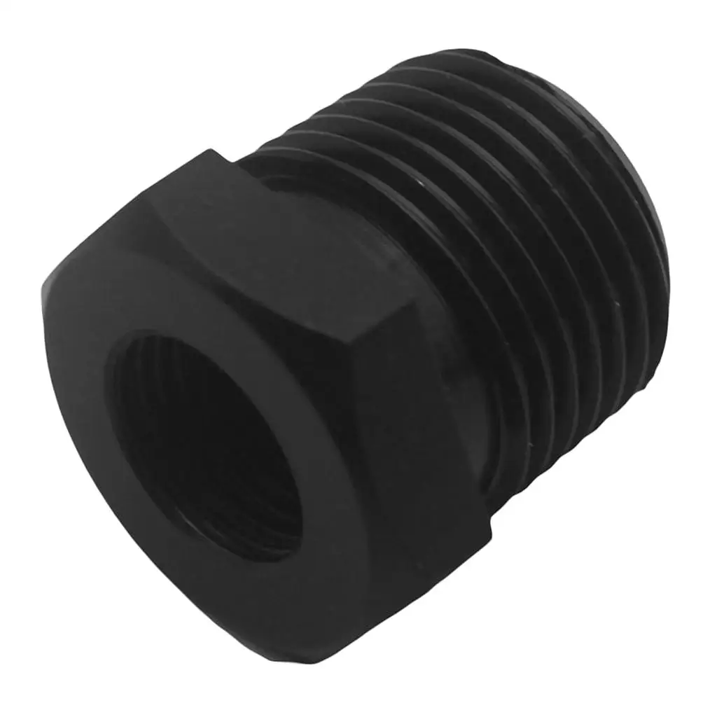 CNC Machined Aluminum Sender Sensor Adapter Secure Fittings Automotive Engine Parts for Honda K20 K24 3 8 1 8NPT