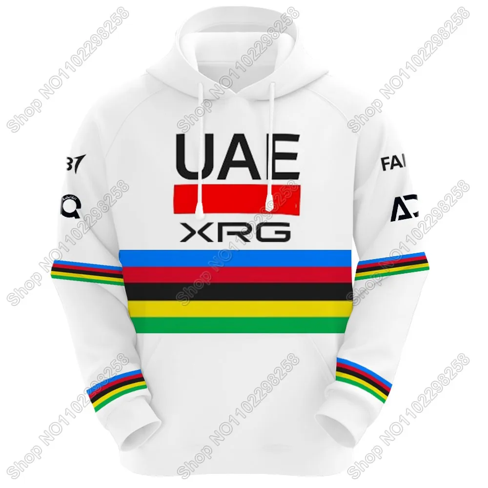 الإمارات العربية المتحدة فريق 2025 الرجال هوديي البلوز بطل العالم الملابس هودي الشارع الشهير بلوزة كاجوال جاكيتات معاطف للجنسين