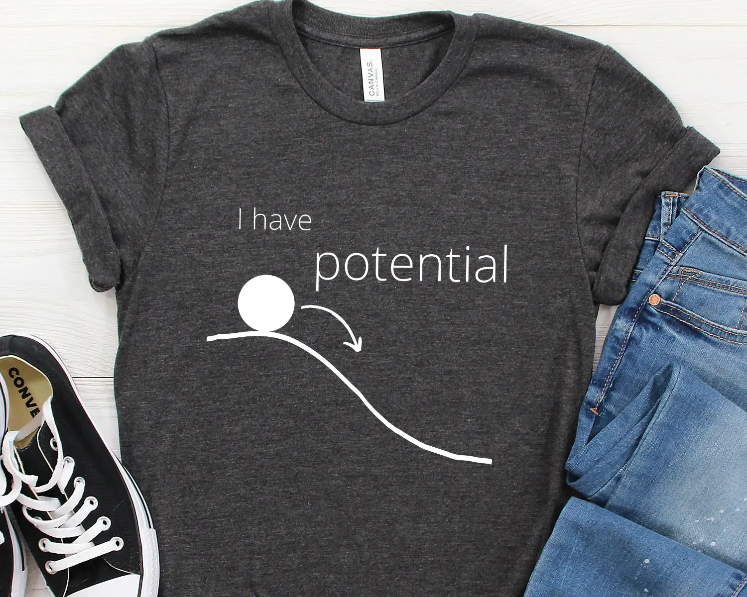 I Have Potential Science T Shirt Teacher Chemistry