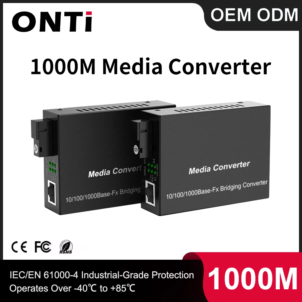 onti-gigabit-fiber-media-converter-with-1-9-module-sm-bidi-sc-3km-40km-sm-dual-sc-20km-40km-mm-dual-sc-2km-for-networking
